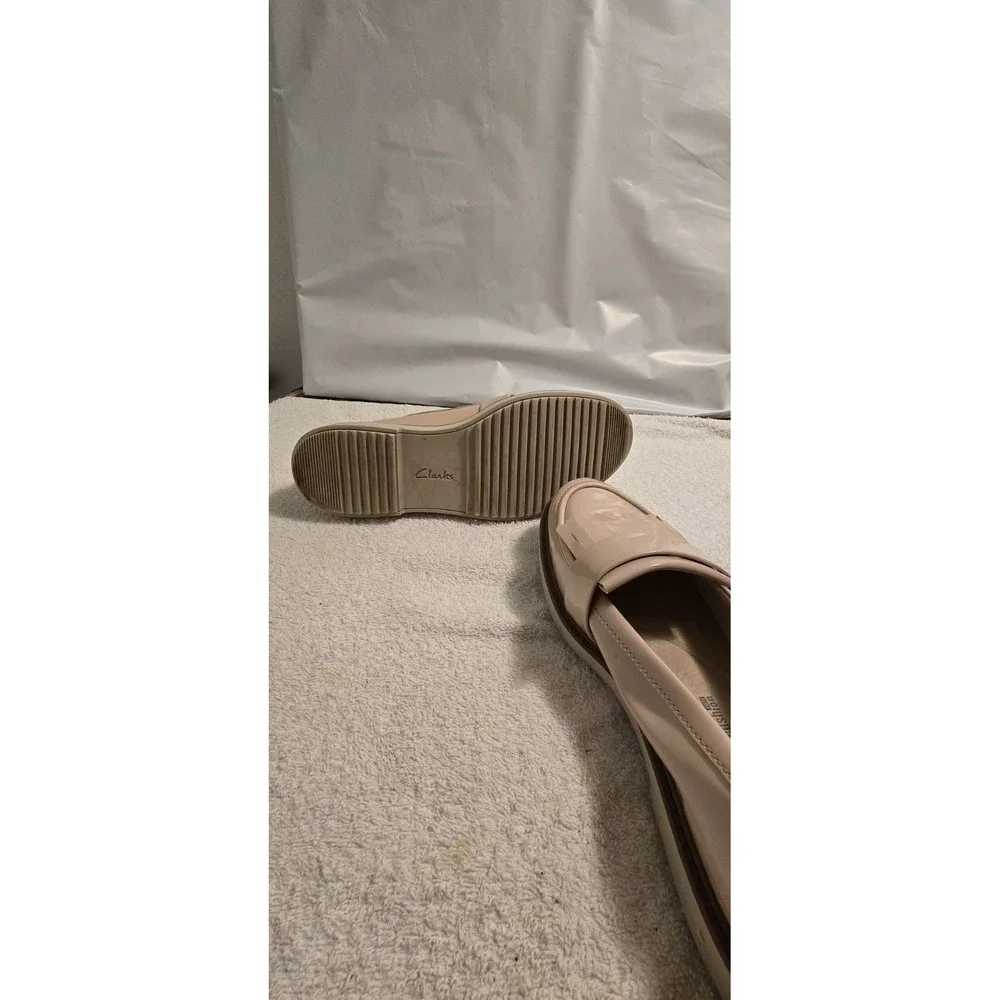 Collections by Clarks Raisie Theresa soft cushion loafer in Dusty Pink‎ size 8